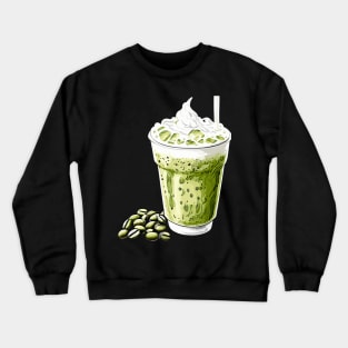 Ice matcha latte Crewneck Sweatshirt